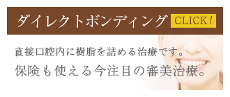豊島区池袋の歯医者・歯科「西池袋TKデンタルクリニック」のダイレクトボンディングバナー